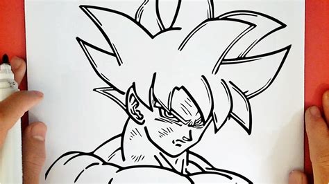 Dessin Dbz Goku Ultra Instinct