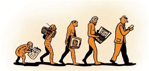 Evolution Of Media Traditional Media To New Media Timeline Timetoa