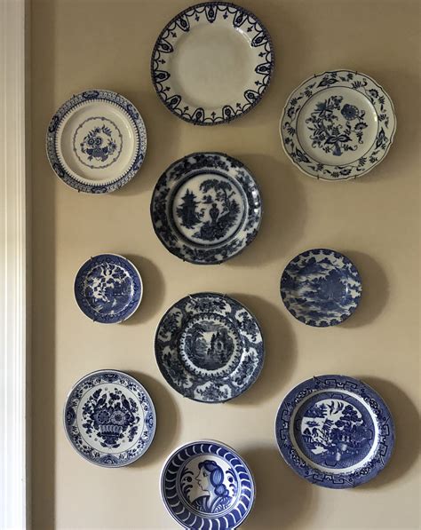 Blue And White Wall Plates Artofit