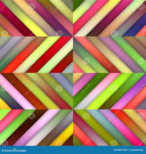 Vector Seamless Multicolor Shades Gradient Diagonal Stripes Tiles