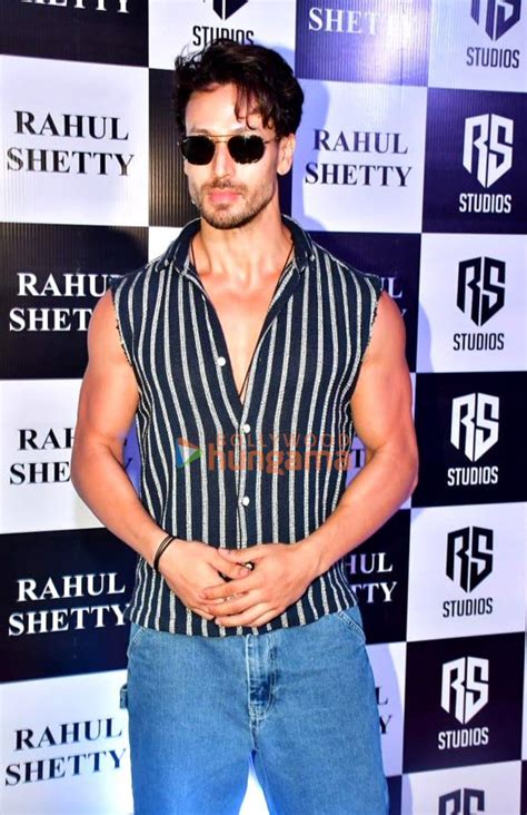 Photos Tiger Shroff Mouni Roy And Others Snapped At Launch Of Rahul