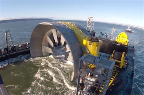 Can This Giant Turbine Turn The Tide For Ocean Energy
