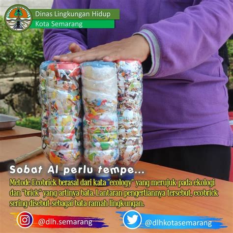 Pelatihan Pembuatan Ecobricks Dinas Lingkungan Hidup Kota Semarang