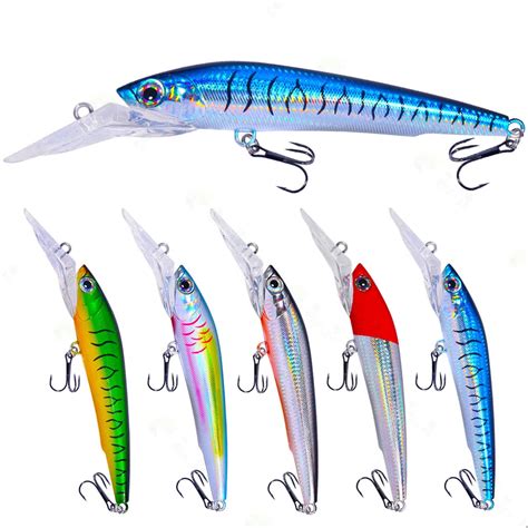 Newmajor 95g 24cm Heavy Duty Slow Sinking Minnow Lure Abs Plastic