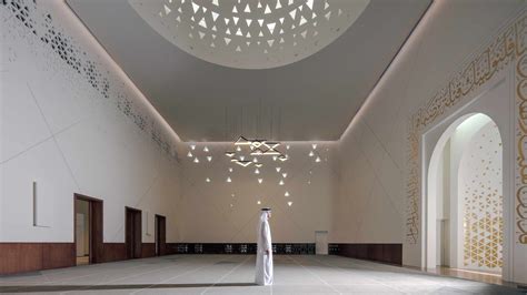 Mosque Of Light Dubai Studio N Lighting Designers