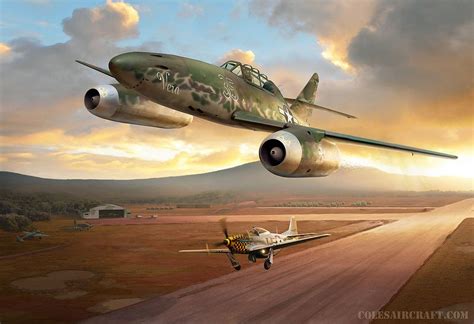 Me 262 B 1 Vera By Ron Cole Aviation Art Aircraft Art Messerschmitt