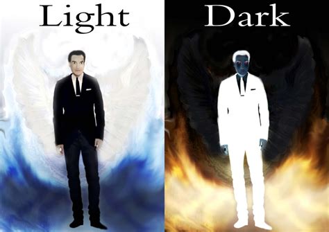 Light And Dark Angel By James3 On Deviantart