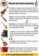 Musical Instruments Names, Definition and Pictures - English Grammar Here