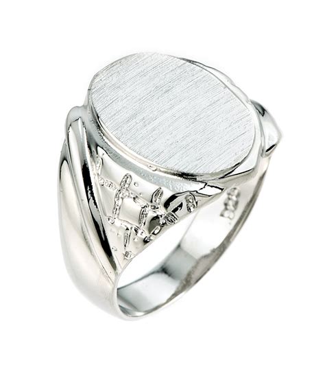 925 Sterling Silver Mens Signet Ring Factory Direct Jewelry