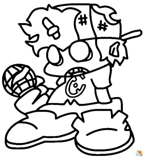 Fnf Coloring Pages