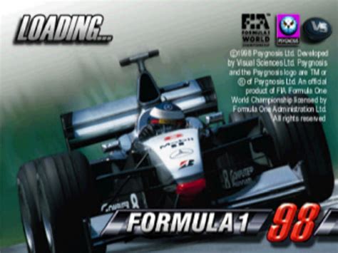 Formula 1 98 Playstation 1 Ps1 Game For Sale Your Gaming Shop