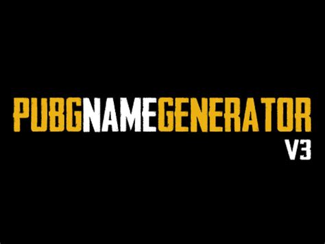 Name Generator For Pubg With Symbols