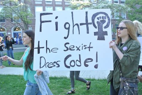n j high schoolers protest sexist dress code