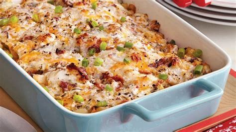 Serve it with a side salad and/or your favorite vegetables for a complete meal. Four Cheese Potato Bake - w/frozen potatoes O'Brien ...