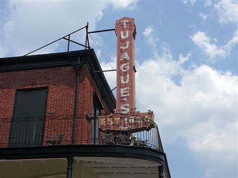 Tujagues Restaurant New Orleans Photograph By Peg Owens