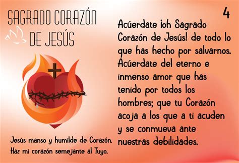 Tarjetas Y Oraciones Catolicas Sagrado CorazÓn 2