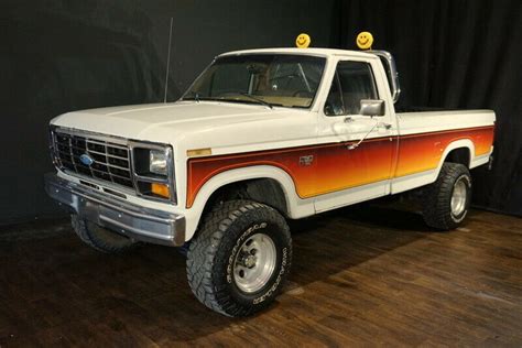 1986 Ford F150 4x4 Single Cab Long Bed 4 Wheel Drive Classic Ford
