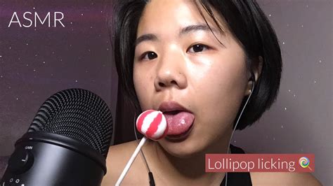 Asmr Lollipop Licking Whispering Mouth Sounds Youtube
