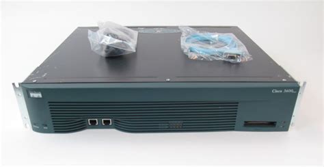 Cisco 3640 4 Slot Modular Access Router With Rack Ears Power Console