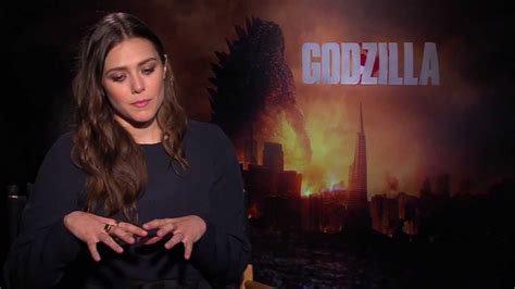 Elizabeth Olsen Brings Godzilla To Hollywood Photo 67