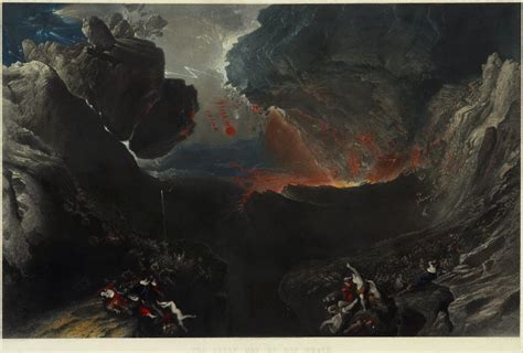 The Great Day Of His Wrath 1857 By Charles Mottram After John Martin