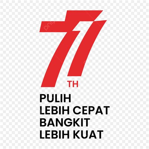 Logo Resmi Hut Ri Ke 77 Tahun 2022 Png Logo Hutte Ri Ke 77 Png Logo