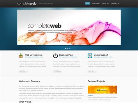Plantilla Web Simple Gratuita Bestwebdesign Plantillas Html Gratuitas