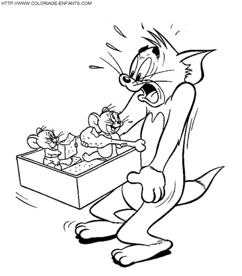 Dibujo Tom Y Jerry A Colorear