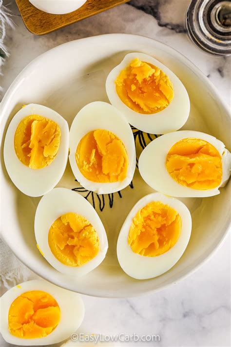 Easy Hard Boiled Eggs Easy Low Carb