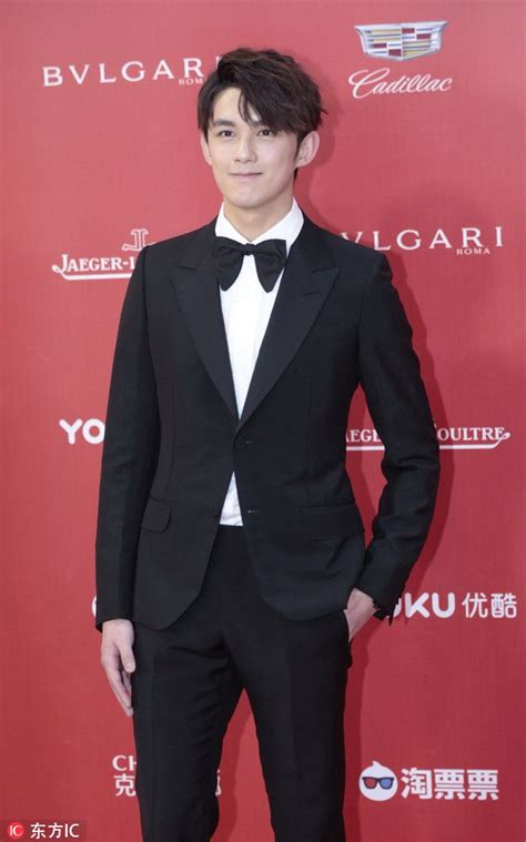Chinese Actor Wu Lei Poses As He Arrives On The Red Carpet For The