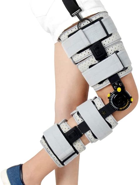 Hinged Knee Brace Knee Immobilizer Brace Leg Braces Orthopedic Patella