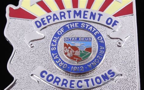 Department Of Corrections Officer Arizona Badge Th