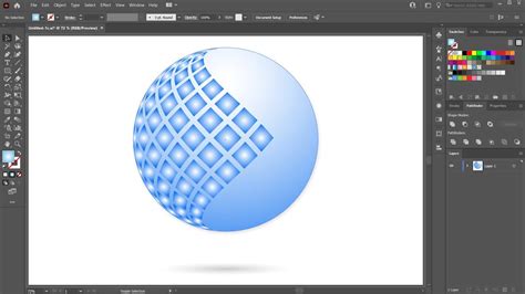 How To Create A 3d Sphere In Adobe Illustrator Youtube