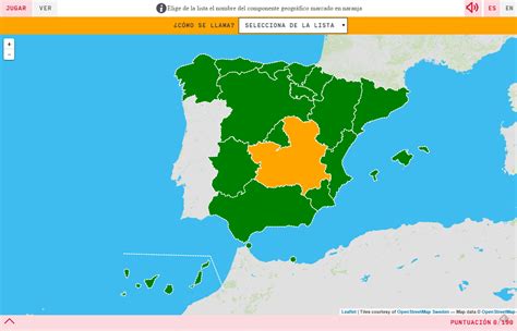 Mapa Para Jugar Puzzle Provincias De Espana Mapas Interactivos Images