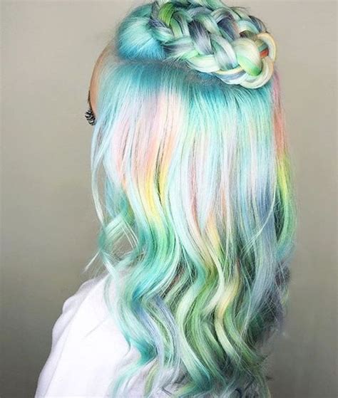 50 Expressive Opal Hair Color For Every Occasion Holographic Hair