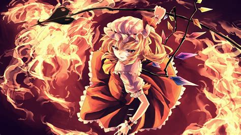 Download Wallpaper 1920x1080 Anime Flandre Scarlet Anime Girl