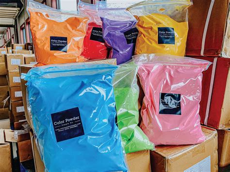 Wholesale Bulk Color Powder And Color Run Powder Color Powder Supply