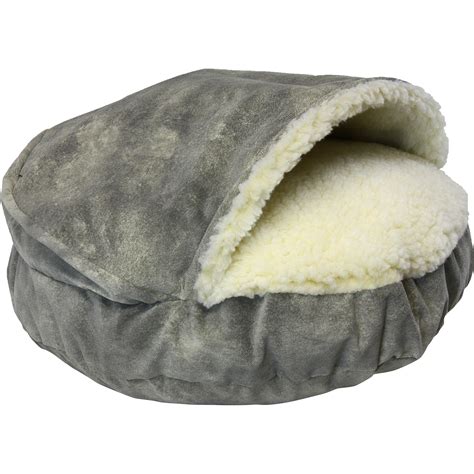 Cozy Cave Luxury Hooded Pet Bed Wayfair
