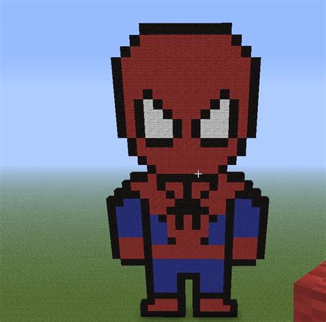 Spiderman Logo Minecraft