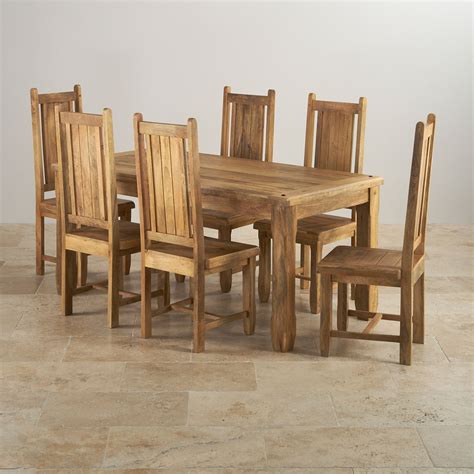 This Premium Mango Hardwood Dining Set Will Add Style To Any Dining