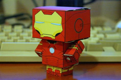 Cubeecraft Iron Man A Photo On Flickriver