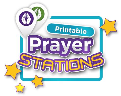 Printable Prayer Stations — Teach Sunday School