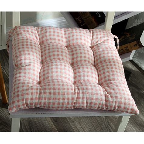 158158in Soft Comfort Chair Cushion Polyester Sit Mat Square Seat