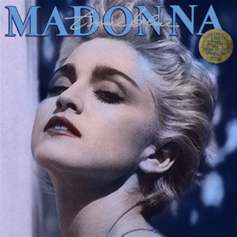 Madonna True Blue Album Cover