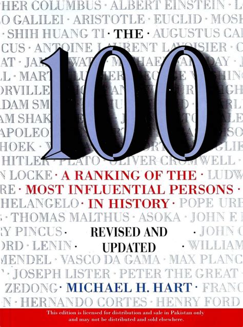 The 100 A Ranking Of The Most Influential Persons In History Da Wah