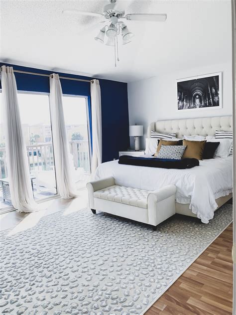Check spelling or type a new query. Small Beach House Interior | Blue and gold bedroom, Navy ...
