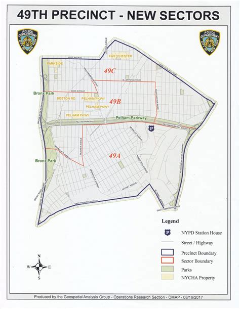 Scpd Precinct Map