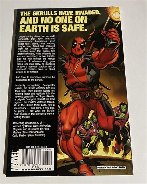 Marvel Comics Deadpool Secret Invasion Collected Tpb New Ebay