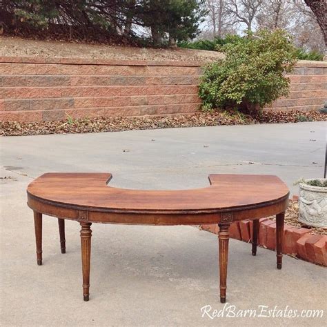 When shopping for a new coffee. COFFEE TABLE - Round - Half Circle - Drop Leaf Sides ...