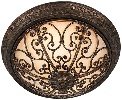 Target/home/home decor/lamps & lighting/iron : Jeffs bedroom K4982 Iron Gate Collection 16" Wide Ceiling ...